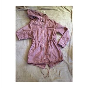Charlotte Russe Pink Rain Jacket
